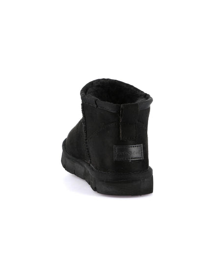 Grünland Women's Extra Short Boots in Black for Chic Style