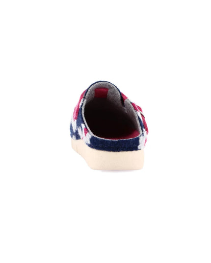 Grünland HATE Women's Slippers in Blue for Cozy Christmas Style