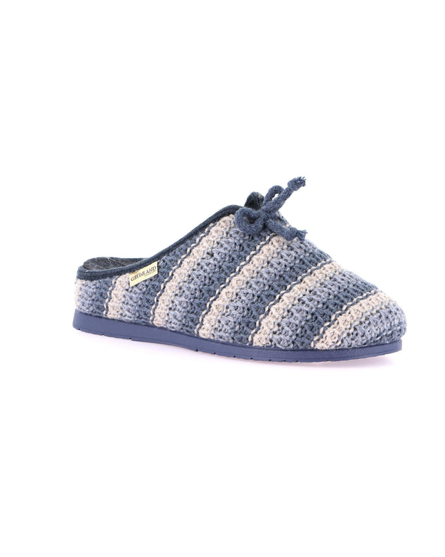 Grünland ADRA Women's Slippers in Jeans Multi for Holiday Relaxation