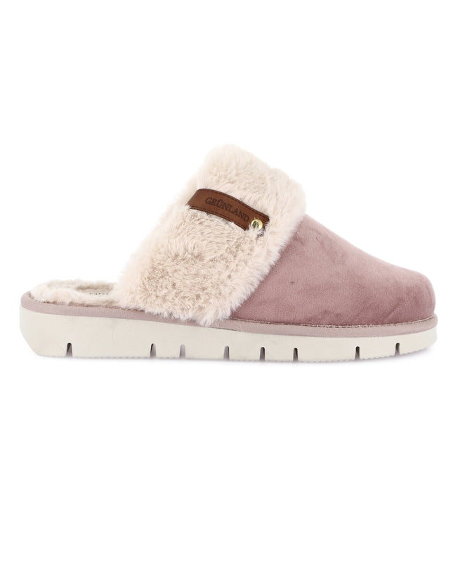 Grünland LOXI Women's Slippers in Mauve for Stylish Comfort
