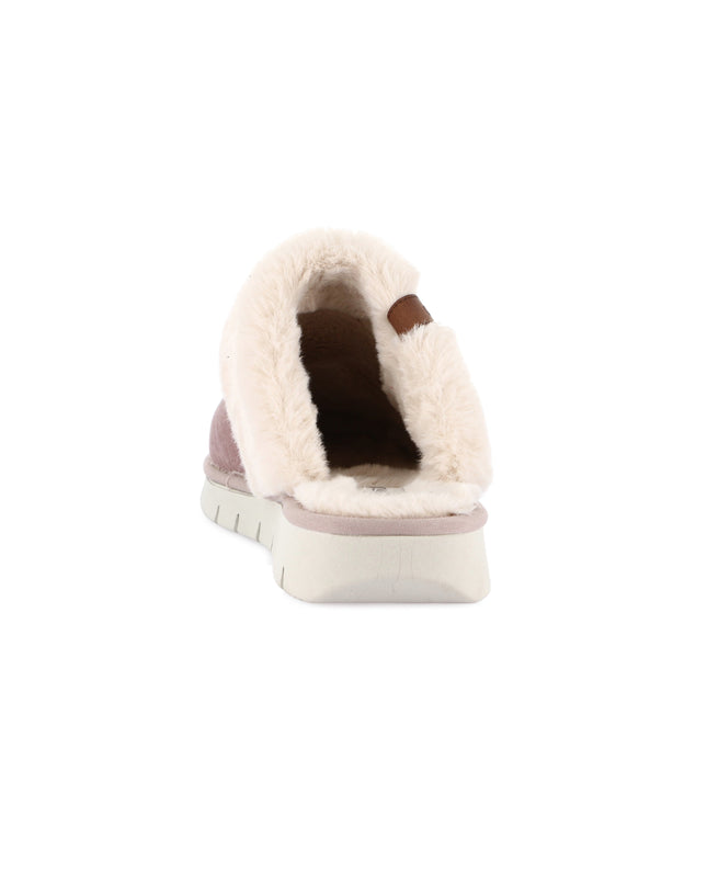Grünland LOXI Women's Slippers in Mauve for Stylish Comfort