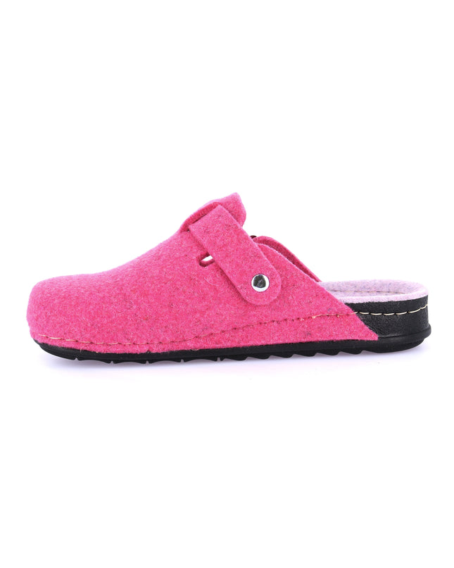 Grünland PILA Women's Slippers in Fuchsia Candy for Fun Style