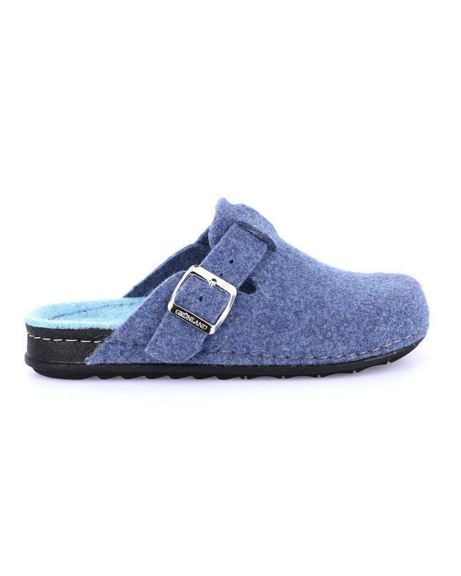 Grünland PILA Women's Slippers in Indigo Water for Holiday Style