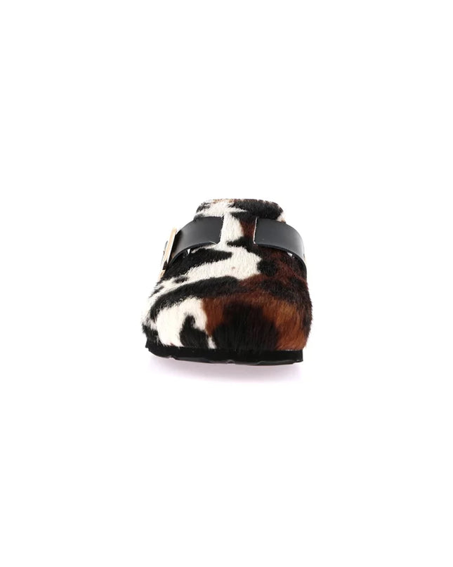 Grünland Women's Clogs in Brown Multi for Comfortable Style