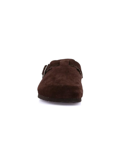 Grünland Men's Plush Clogs in Brown for Stylish Comfort