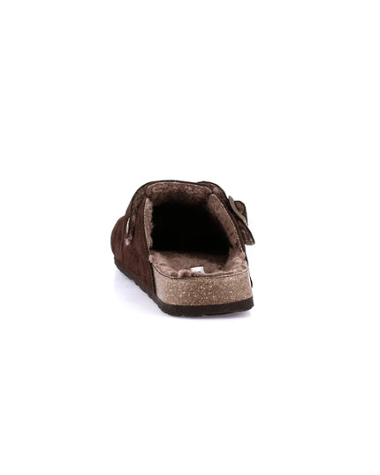 Grünland Men's Plush Clogs in Brown for Stylish Comfort