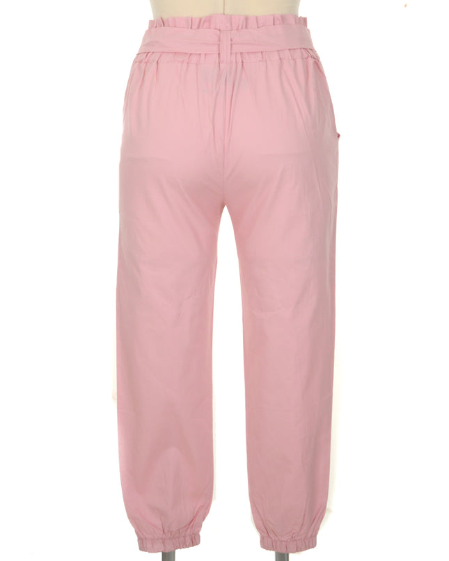 Relaxed Fit Pink Pants