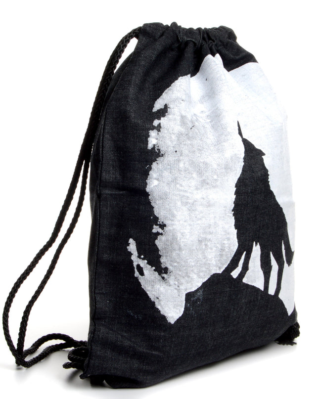 Wolf Canvas Bag