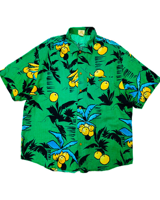 Vintage Fruity Button-Up Shirt - Holiday Collection