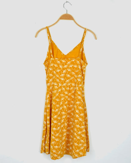 Yellow Ginkgo Onion Dress
