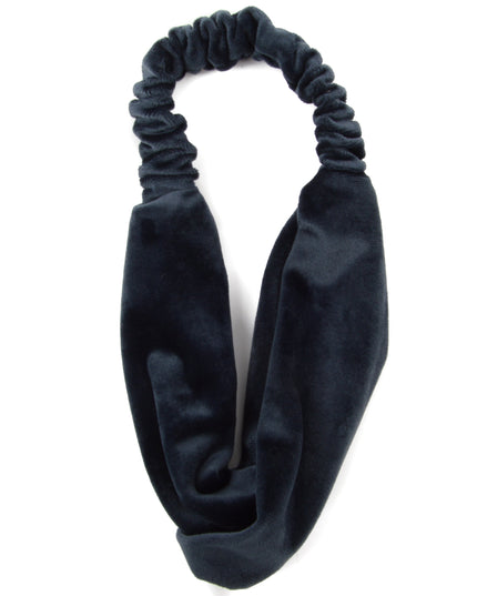 Gray Velvet Headband