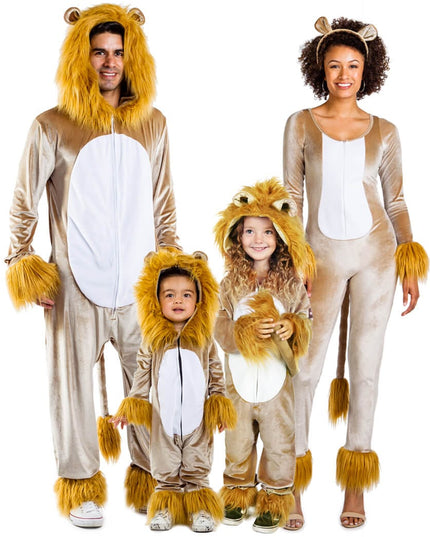 Matching Lion Family Costumes