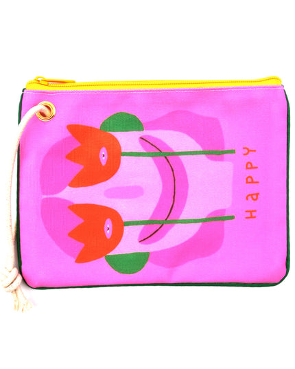 Happy Makeup Bag