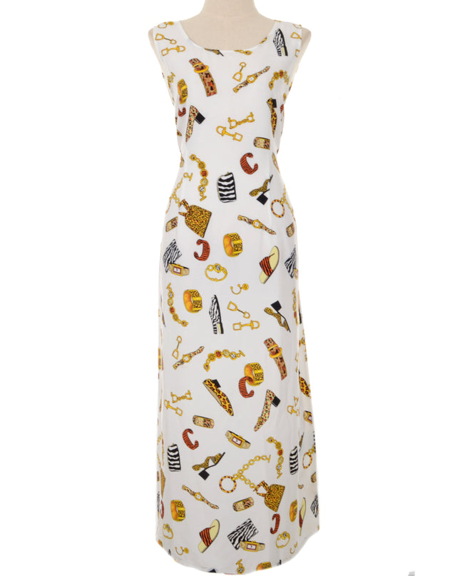 Vintage Maxi Dress - White