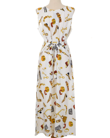 Vintage Maxi Dress - White