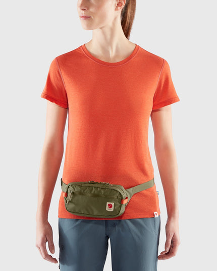 Fjallraven High Coast Hip Pack in Sunset Orange