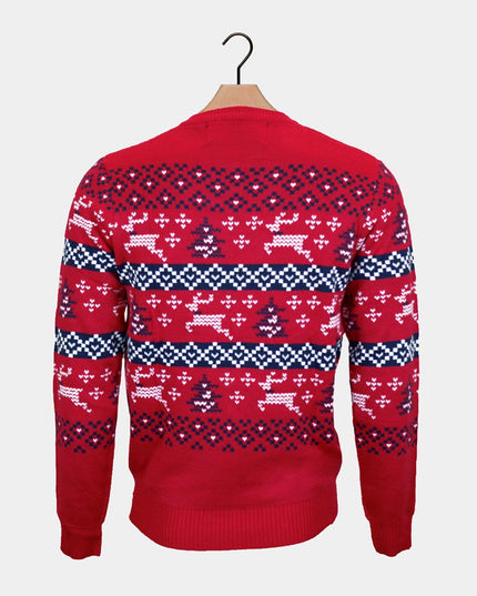Red Canada Christmas Sweater for Men