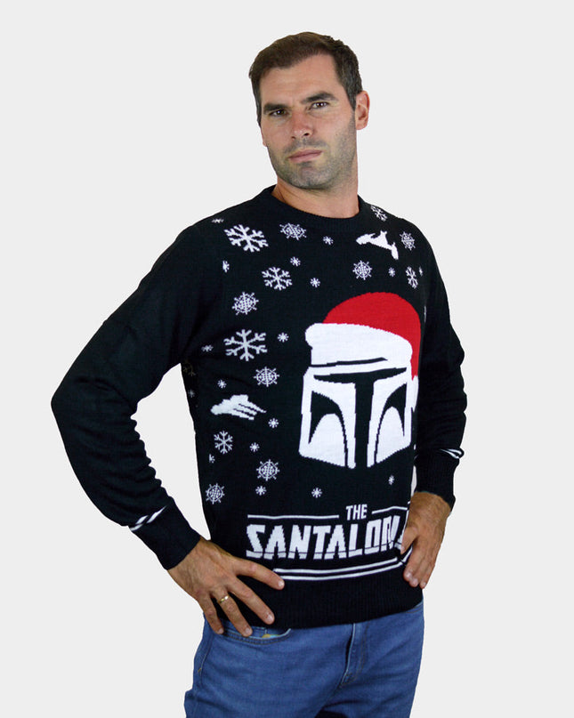 Christmas Sweater for Men The Santalorian