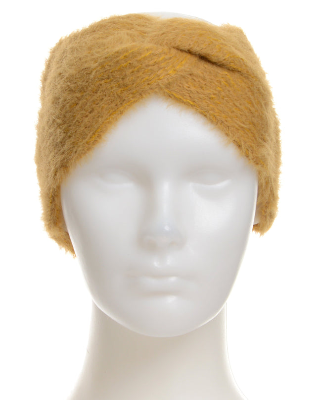 Mustard Wavy Headband