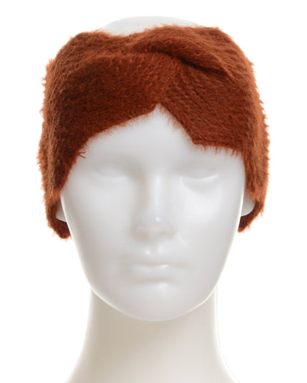 Brick Red Wavy Headband