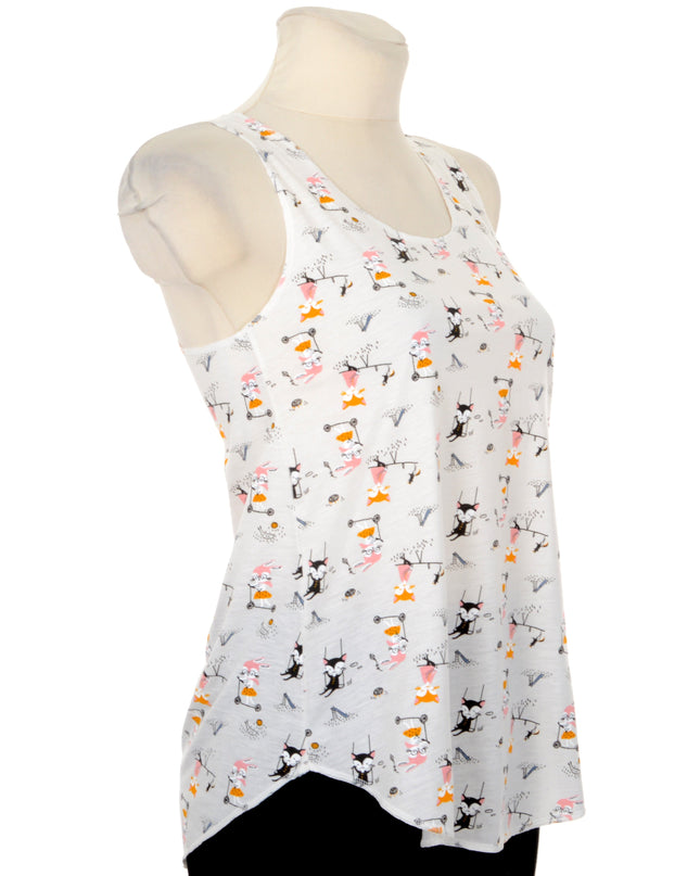 Playground Theme Sleeveless Top