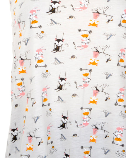 Playground Theme Sleeveless Top