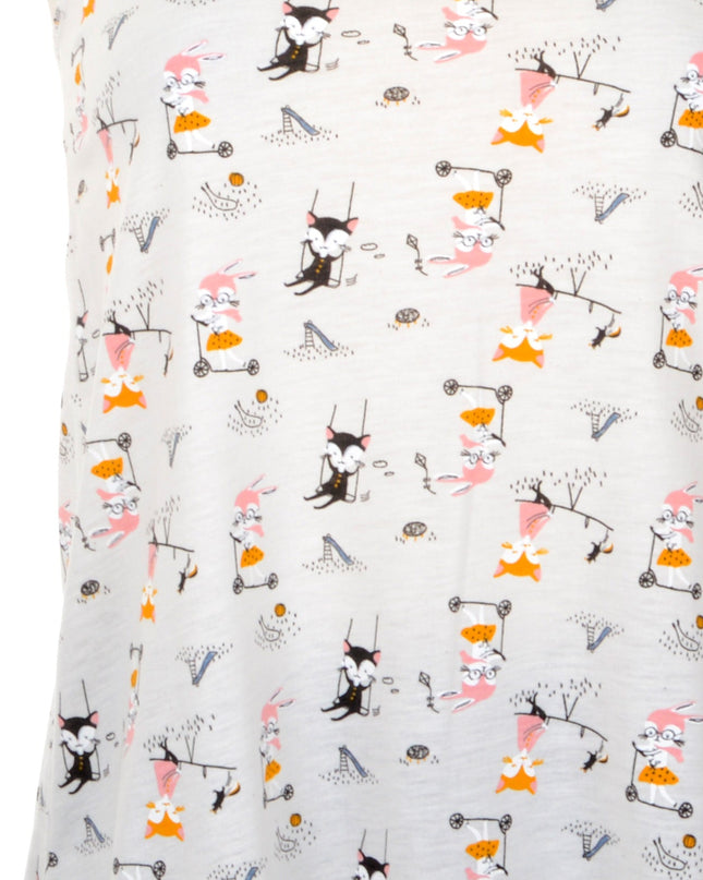 Playground Theme Sleeveless Top