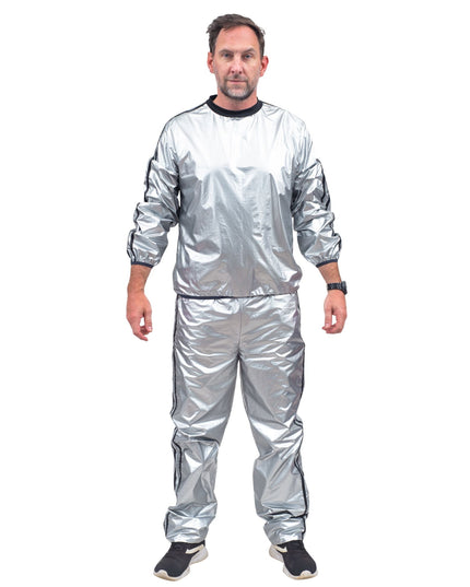 Todd & Margo Shiny Silver Workout Set