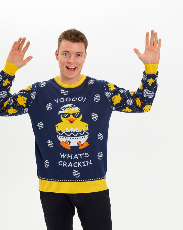 What's Cracking Easter Sweater for Women