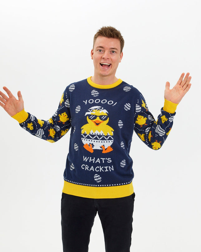 What's Cracking Easter Sweater for Women