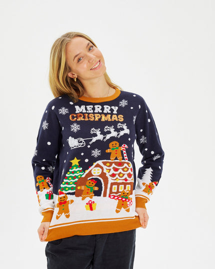 Merry Crispmas Christmas Sweater for Women - Top Seller