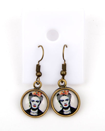 Frida IV Small Earrings - Artistic Accessory