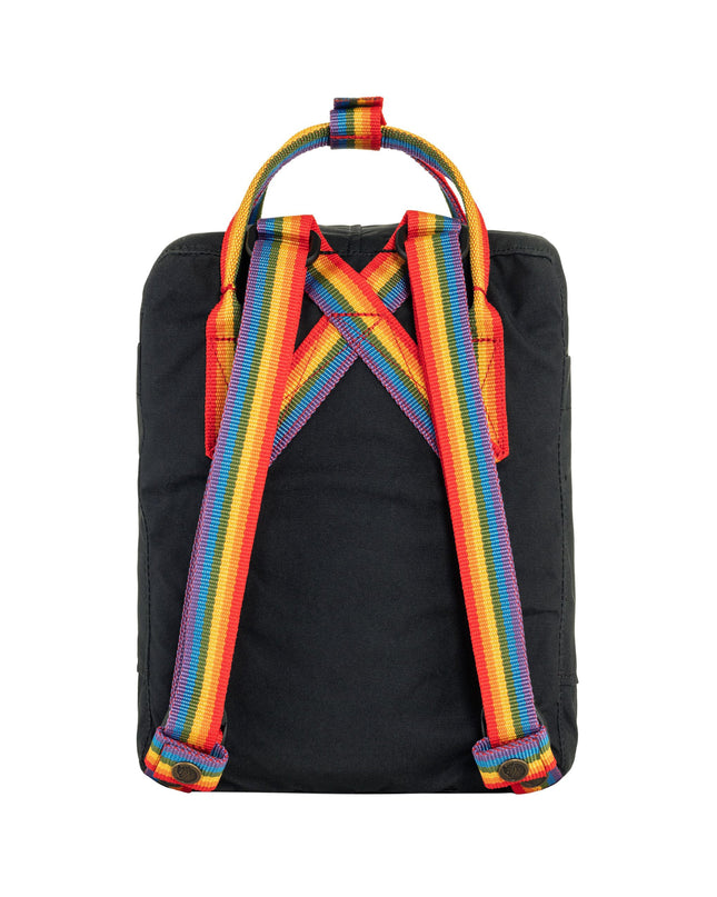 Fjallraven Kanken Mini - Black-Rainbow