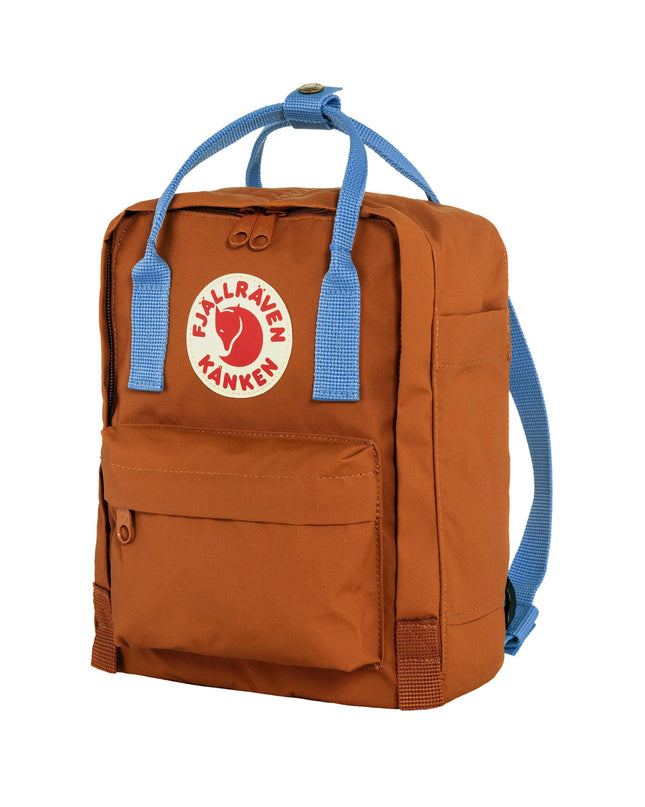 Fjallraven Kanken Mini in Terracotta Brown & Ultramarine
