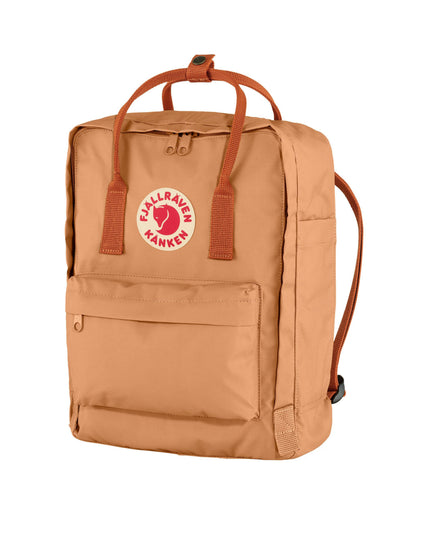 Fjallraven Kanken Backpack in Peach Sand & Terracotta Brown