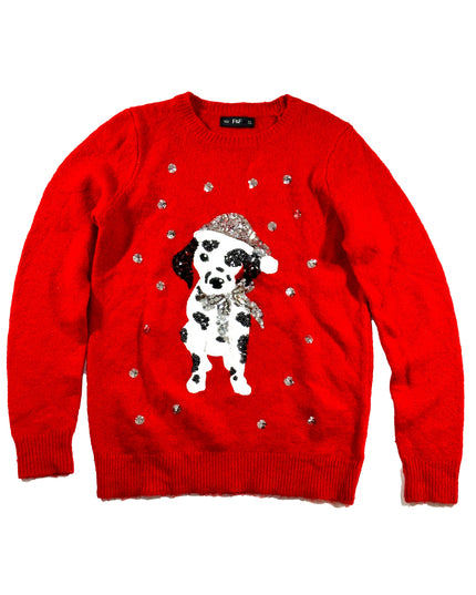 Santa Dalmatian Ugly Christmas Sweater