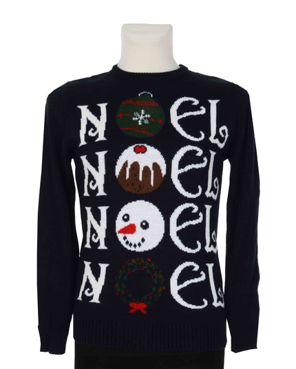 Vintage Noel Christmas Sweater