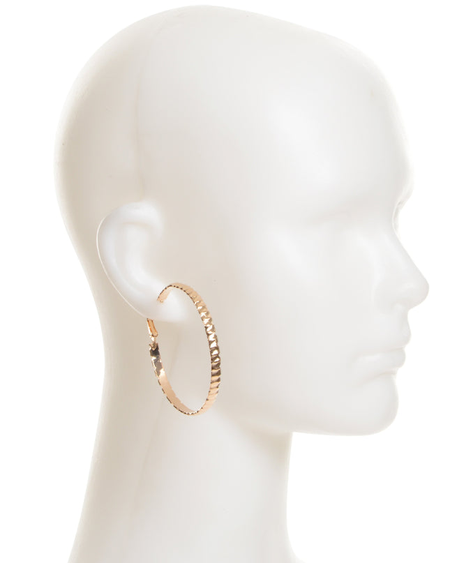 Wavy Hoop Earrings