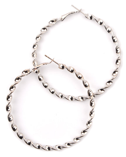Spiral Hoop Earrings