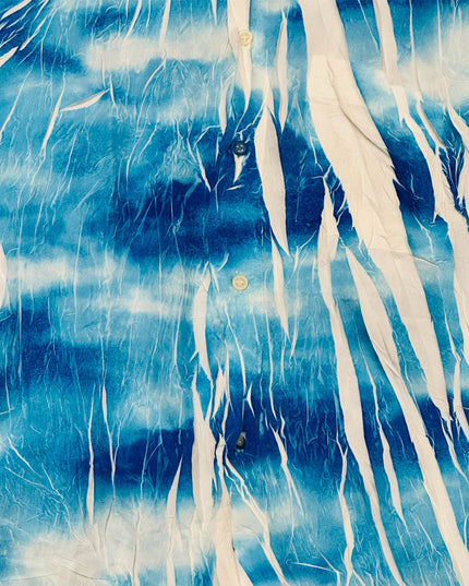 Vintage Crumpled Batik Shirt