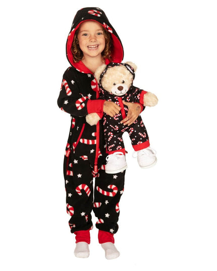 Girl's Candy Cane Lane Jumpsuit