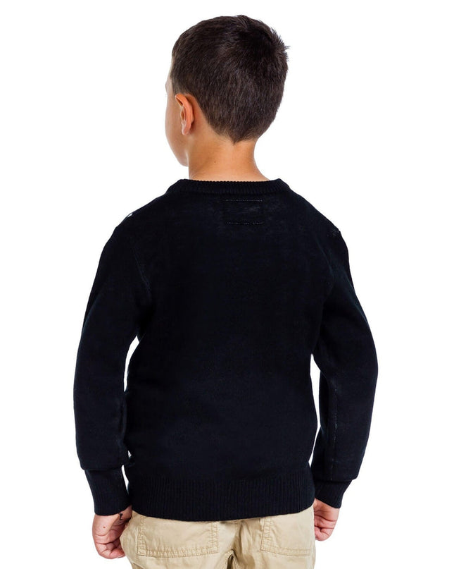 Boy's Santa Unicorn Ugly Christmas Sweater