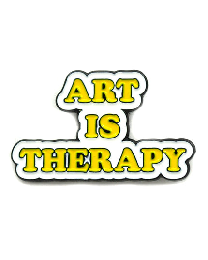 Art is Therapy Brooch