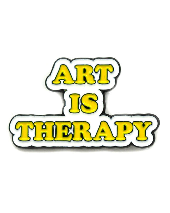 Art is Therapy Brooch