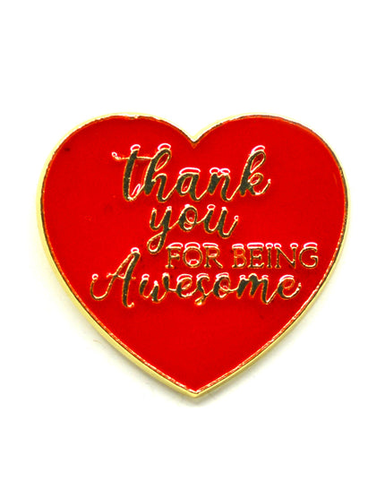 Being Awesome Enamel Pin