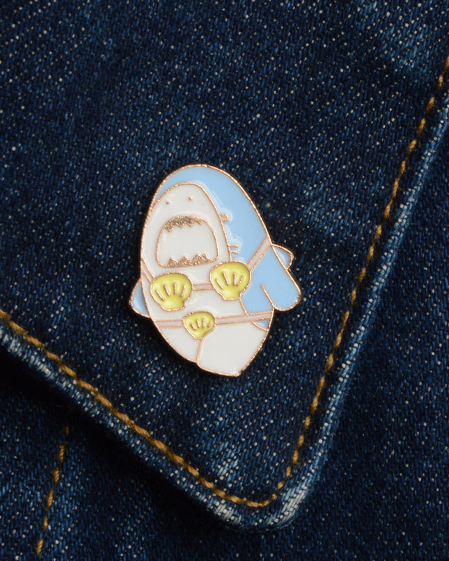 Easter Shark Badge