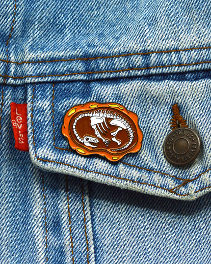 Brontosaurus Dino Brooch for Easter