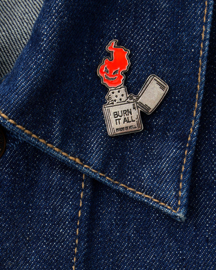 Pin - Burn It All Accessory for Easter