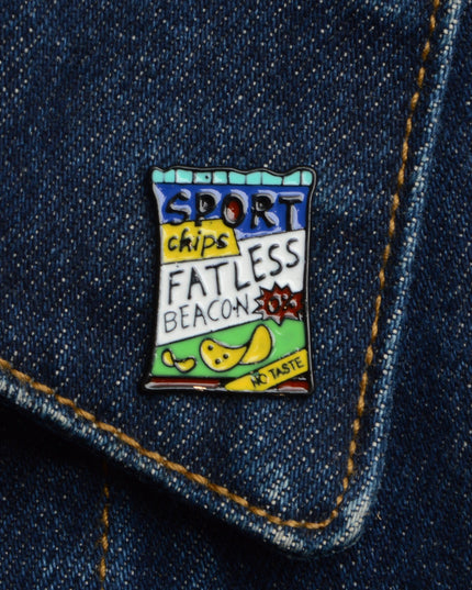 Hedgehog Chips Badge