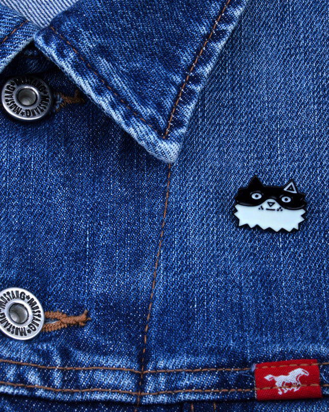 Cat Band Pin - Fun Halloween Accessory